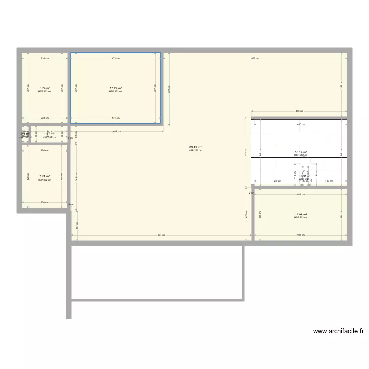 Boudoir osb. Plan de Boudoir osb. Plan de