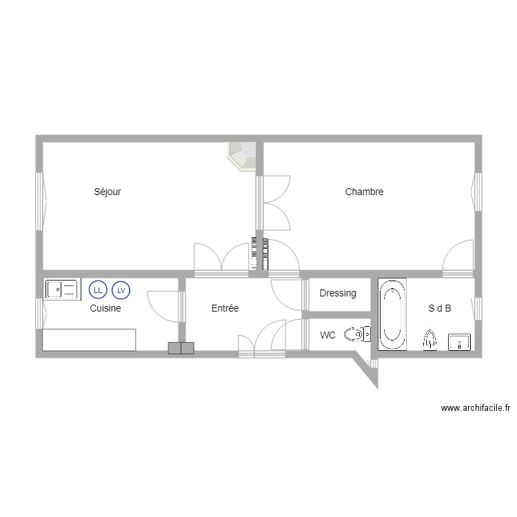 Tourelle 37. Plan de 0 pièce et 0 m2