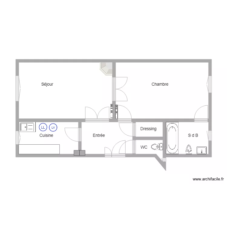 Tourelle 37. Plan de 