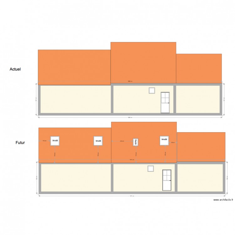 saint Rhomble facade nord est 1. Plan de 0 pièce et 0 m2