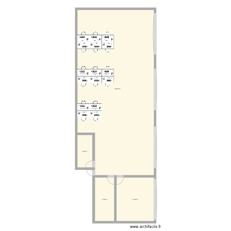 TXO etage. Plan de 0 pièce et 0 m2