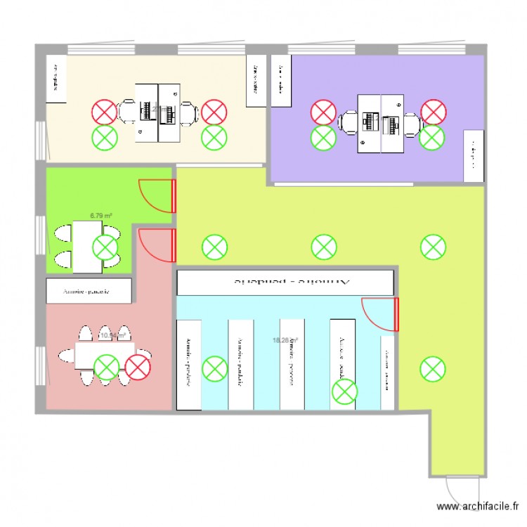 BUREAU GRENOBLE. Plan de 0 pièce et 0 m2