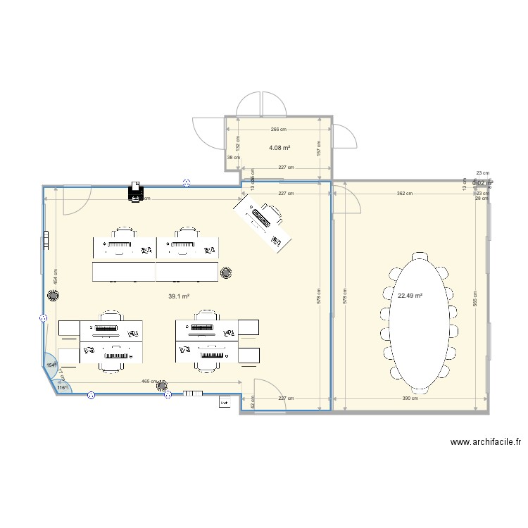 BUREAU Q Soly. Plan de 0 pièce et 0 m2