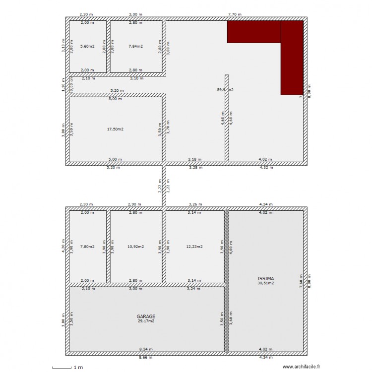 Maison Comores Mkazi. Plan de 0 pièce et 0 m2