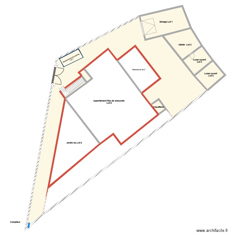 GHIGO MASSE lot 5. Plan de 0 pièce et 0 m2