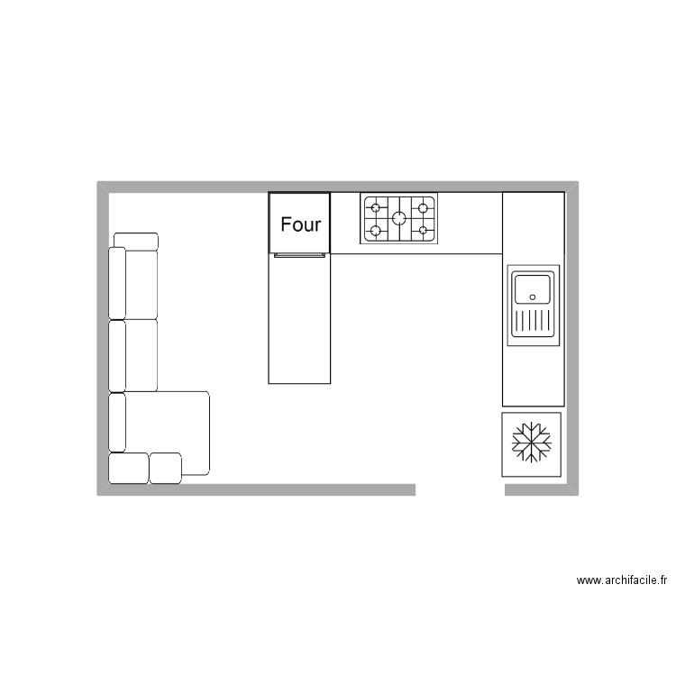 cuisin. Plan de 0 pièce et 0 m2