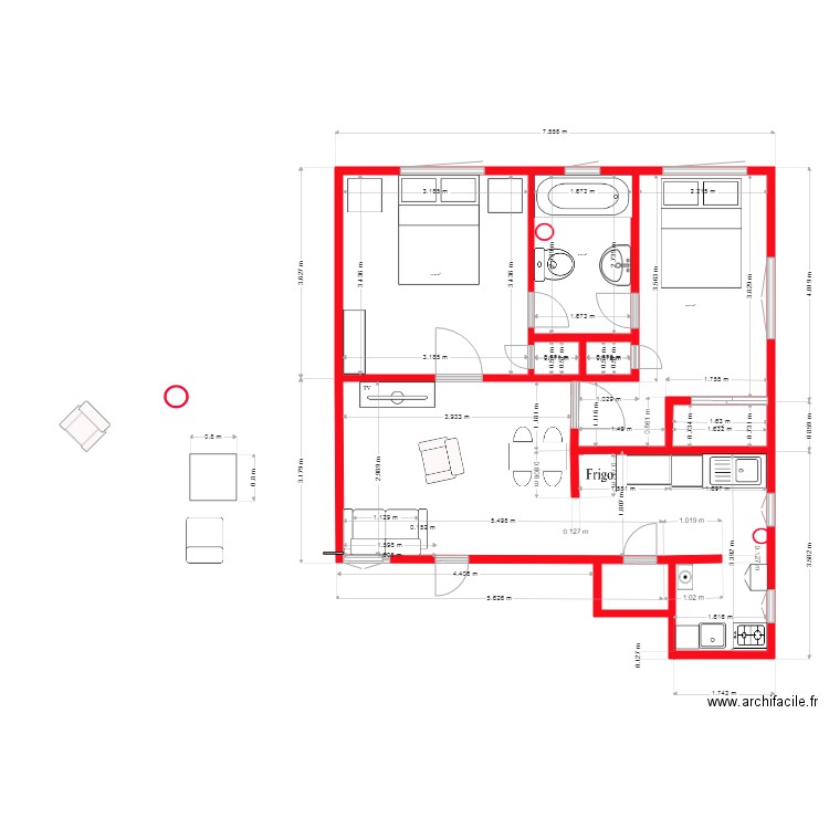 maisonHavane1. Plan de 0 pièce et 0 m2