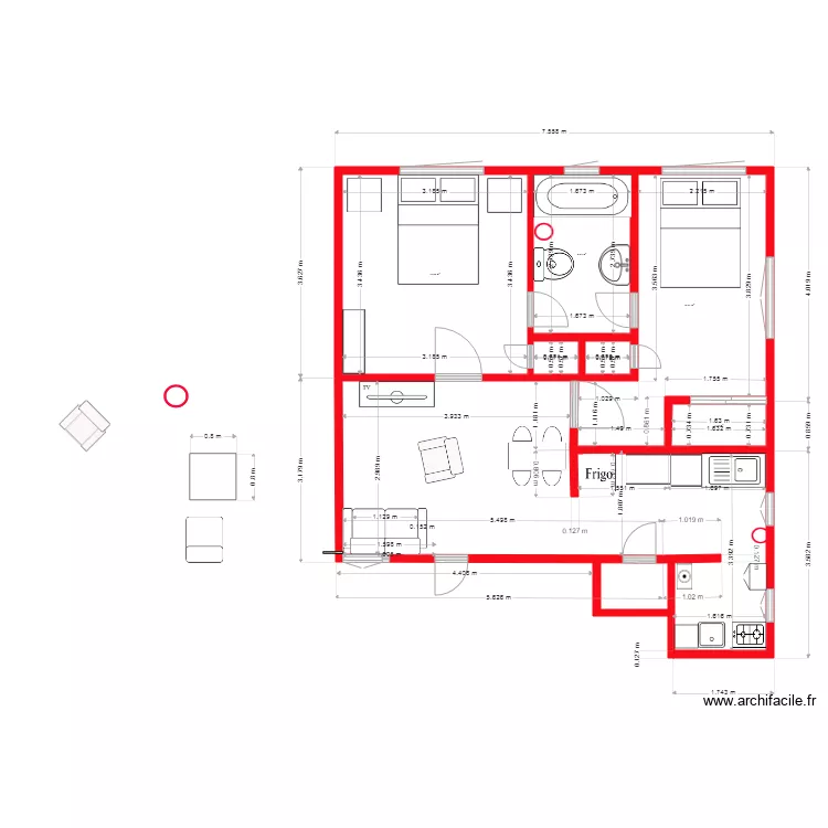 maisonHavane1. Plan de 
