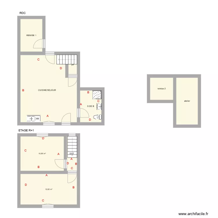 MARSAUD. Plan de MARSAUD. Plan de