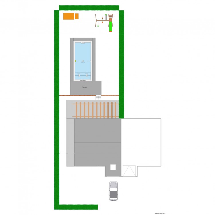 Projet CHONER. Plan de 0 pièce et 0 m2