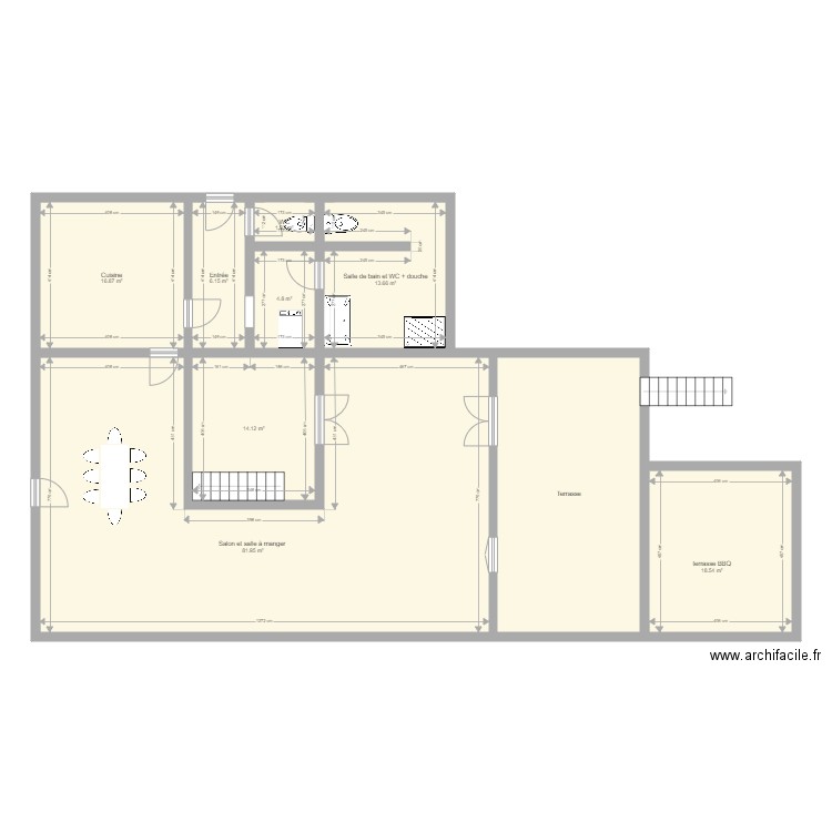 Florifoux RDC cotation. Plan de 0 pièce et 0 m2