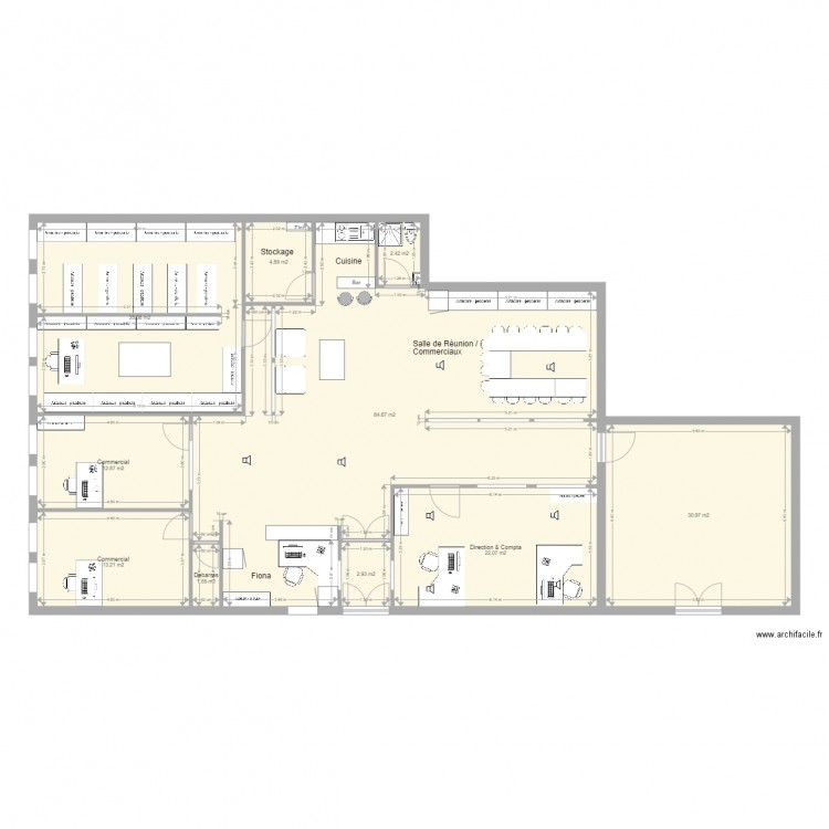 Bureau MMC PDF V4. Plan de 0 pièce et 0 m2