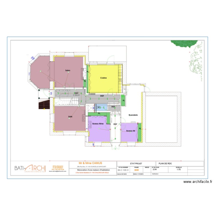 CAMUS. Plan de 0 pièce et 0 m2