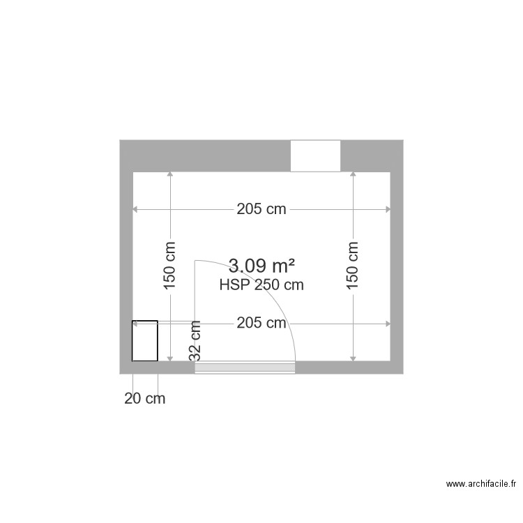 73 BAC SDB 1. Plan de 0 pièce et 0 m2