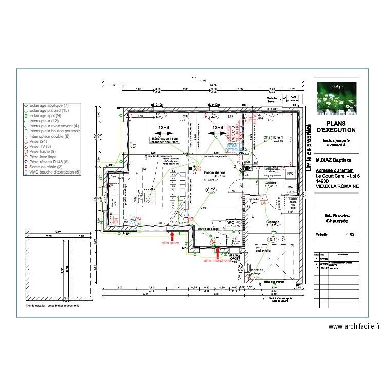 DIAZ. Plan de 0 pièce et 0 m2