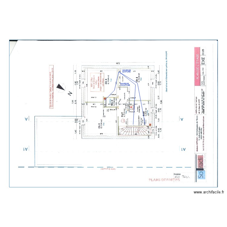 LEGOFF ETAGE . Plan de 0 pièce et 0 m2