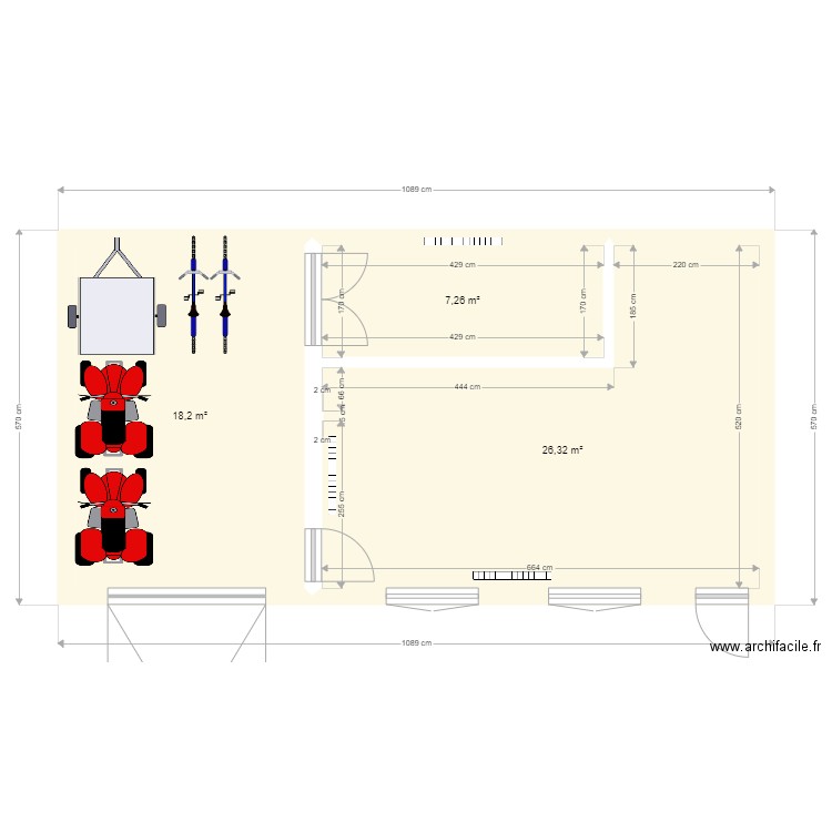 G01. Plan de 0 pièce et 0 m2