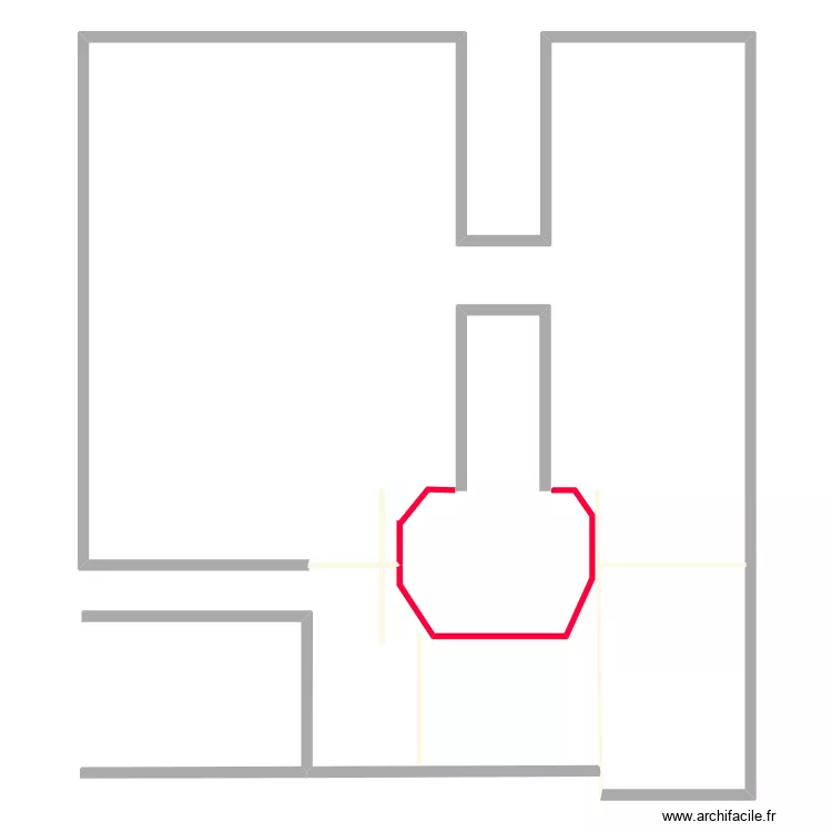 Maison Yang base. Plan de 