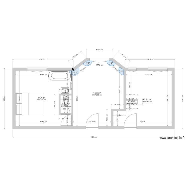 PROJET RENOVATION PHILIPPE. Plan de 0 pièce et 0 m2