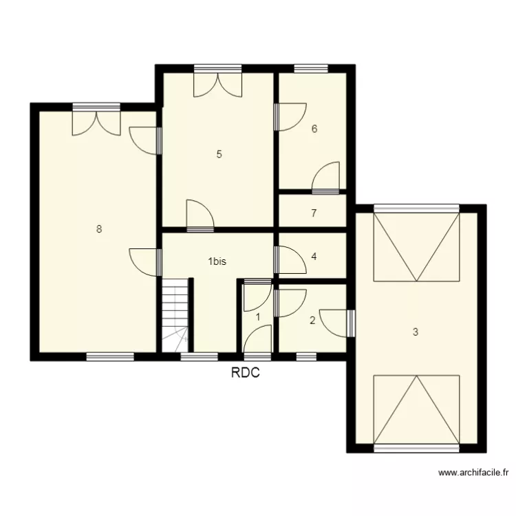 184609 OPH DE LA MEUSE. Plan de 