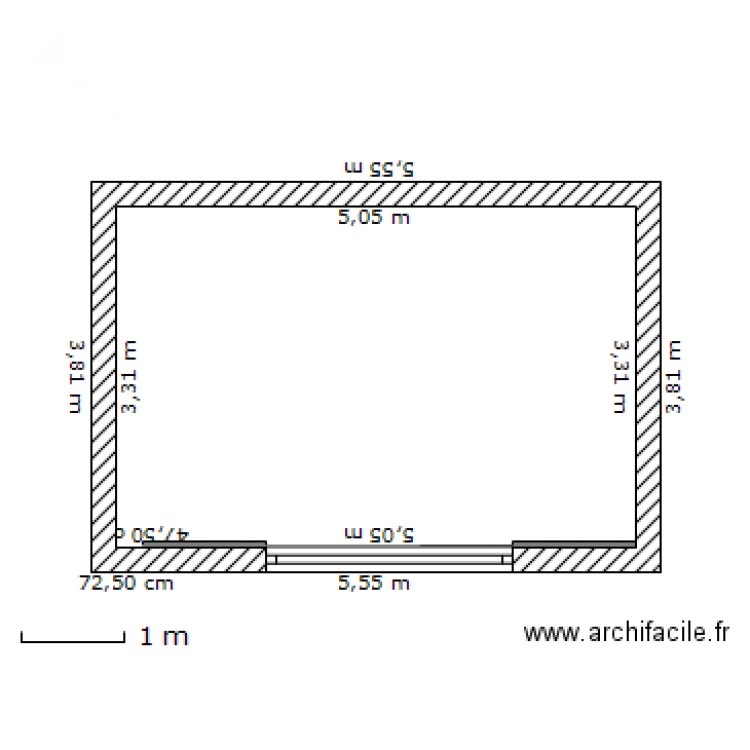 BAIE VITREE. Plan de 0 pièce et 0 m2