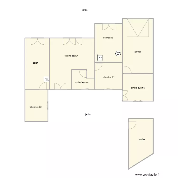 huvier  am 1401. Plan de 