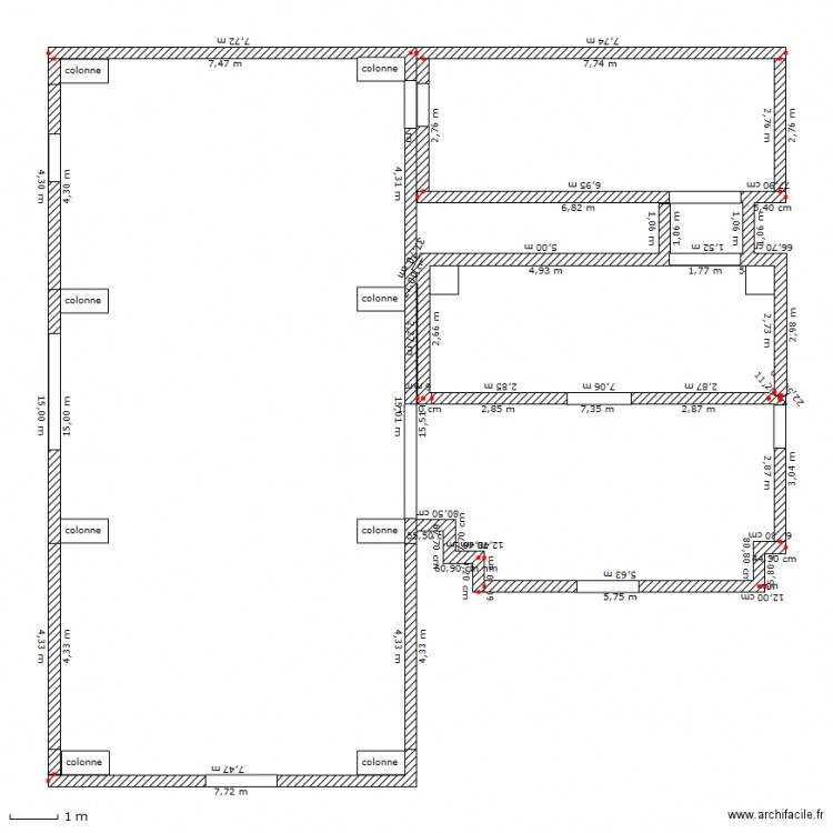 domaine des dames. Plan de 0 pièce et 0 m2