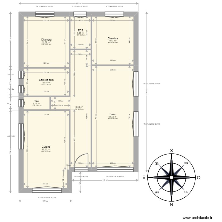 RÉSIDENCE LE CANAL cugnaux. Plan de 0 pièce et 0 m2