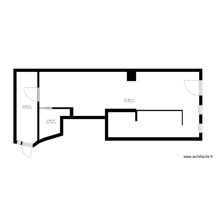 SAS PARIS 2E RESTO 2. Plan de 