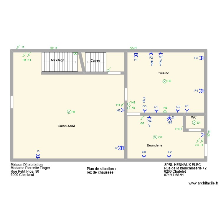 tanger rez. Plan de 0 pièce et 0 m2