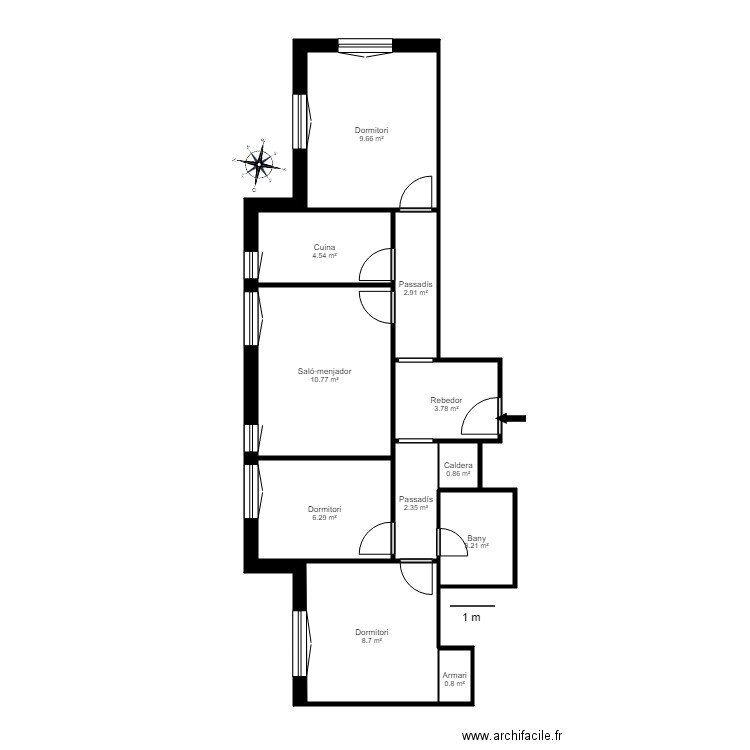 ED XAUTET 2 2 AV PRINCEP BENLLOCH ANDORRA . Plan de 0 pièce et 0 m2