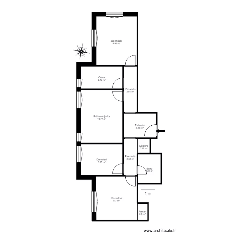 ED XAUTET 2 2 AV PRINCEP BENLLOCH ANDORRA . Plan de ED XAUTET 2 2 AV PRINCEP BENLLOCH ANDORRA . Plan de