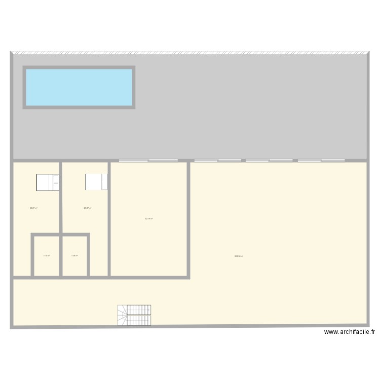 loft. Plan de 0 pièce et 0 m2