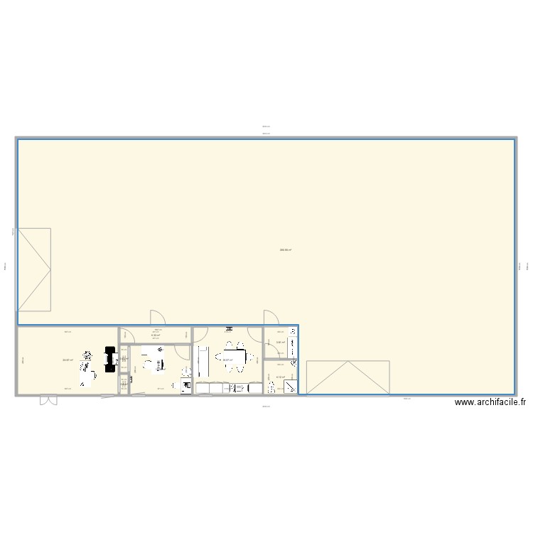 Local Trélissac. Plan de 0 pièce et 0 m2