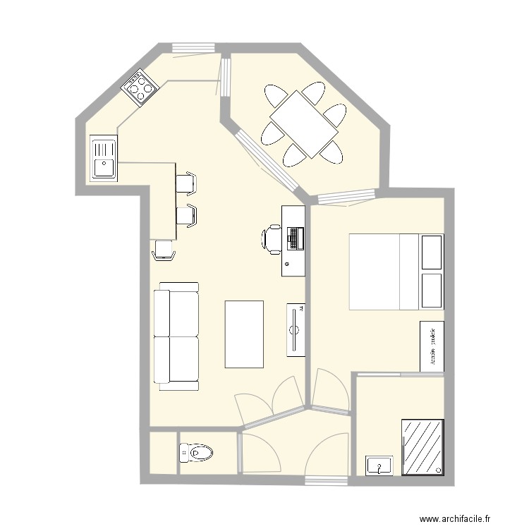 MPL. Plan de 0 pièce et 0 m2