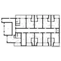 plan building principal R+1