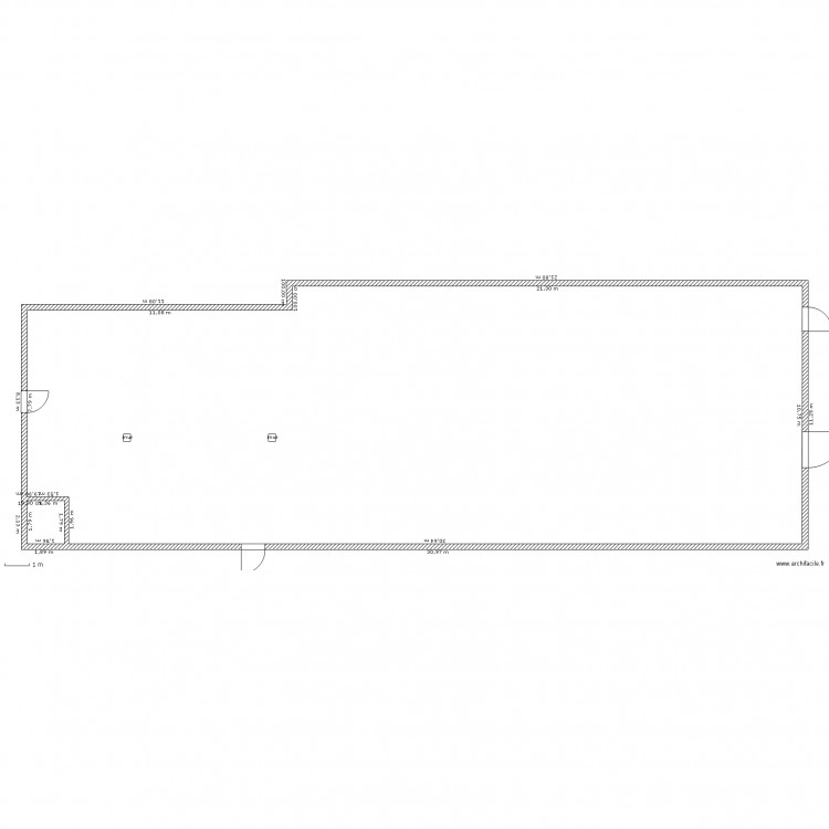 salle. Plan de 0 pièce et 0 m2