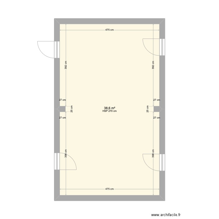 SAM Salon Walcourt. Plan de 0 pièce et 0 m2