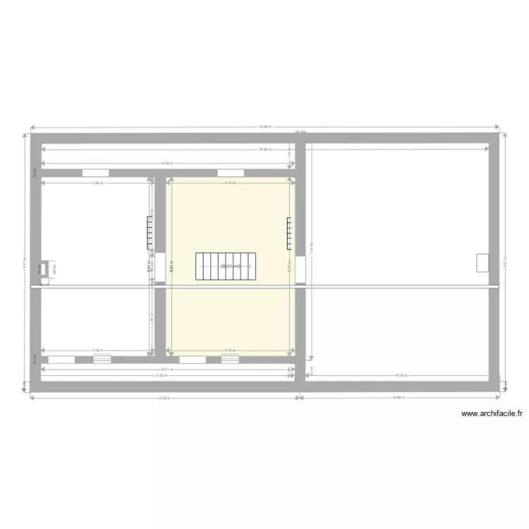 REZCHAUSSEE. Plan de 