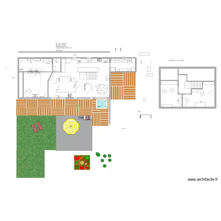 Plan mars 26G FC. Plan de 