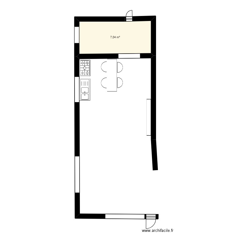 cuisine. Plan de 0 pièce et 0 m2