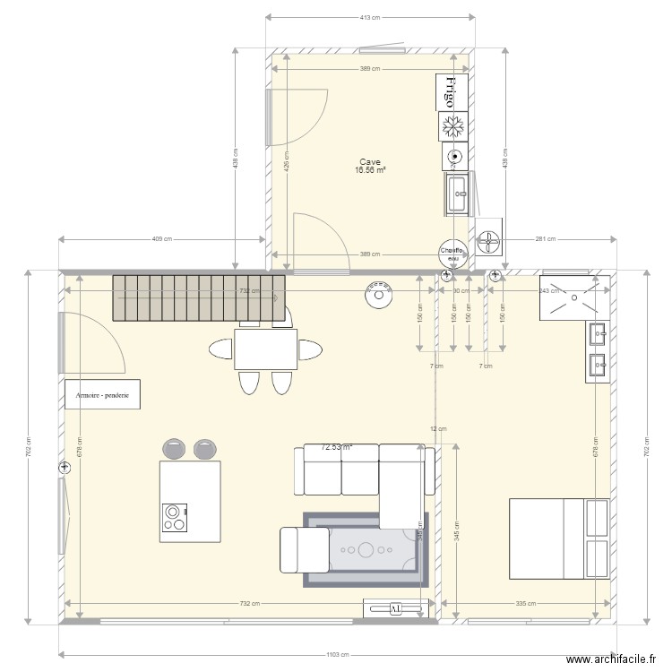 faverges 1. Plan de 0 pièce et 0 m2