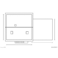 Plan vue de dessus apr&egrave;s modification
