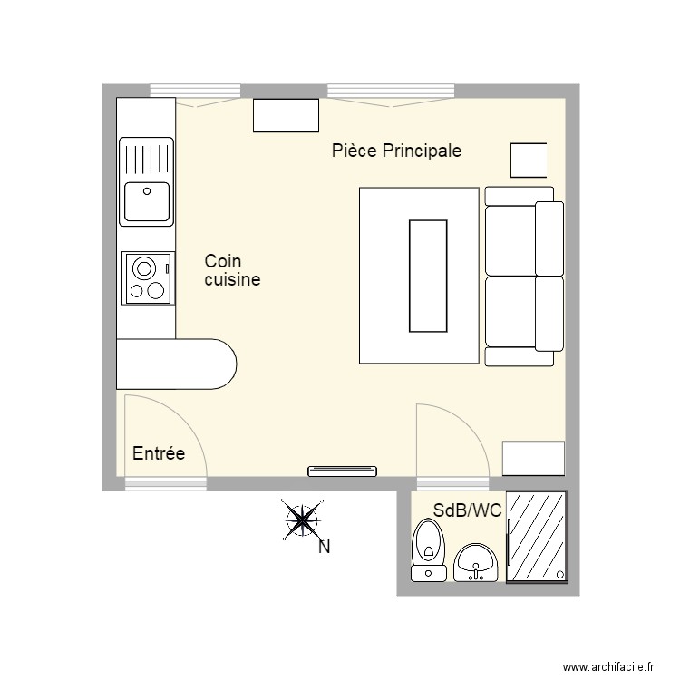 58 Gallieni V3. Plan de 0 pièce et 0 m2