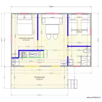 mobil home  plan DE MASSE