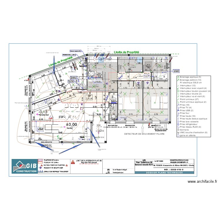 FEGER V3. Plan de 0 pièce et 0 m2