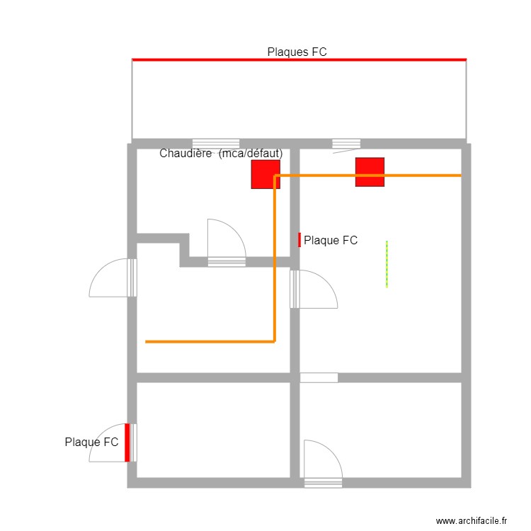 0100 266 001 R002 Ch Louis Boissonnet Sous sol. Plan de 0 pièce et 0 m2