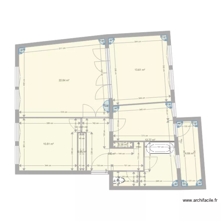 Nantes V3. Plan de 