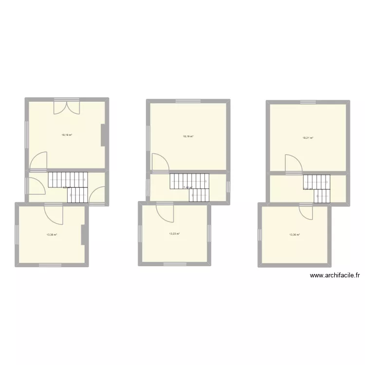 aguesses. Plan de 9  et 118 m²