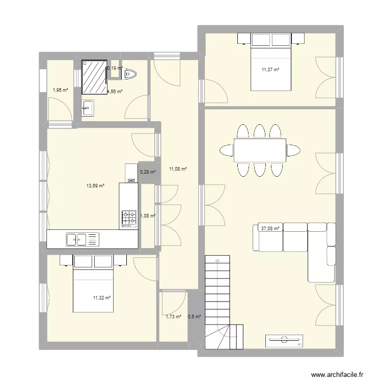 Appartement ANDREU. Plan de Appartement ANDREU. Plan de